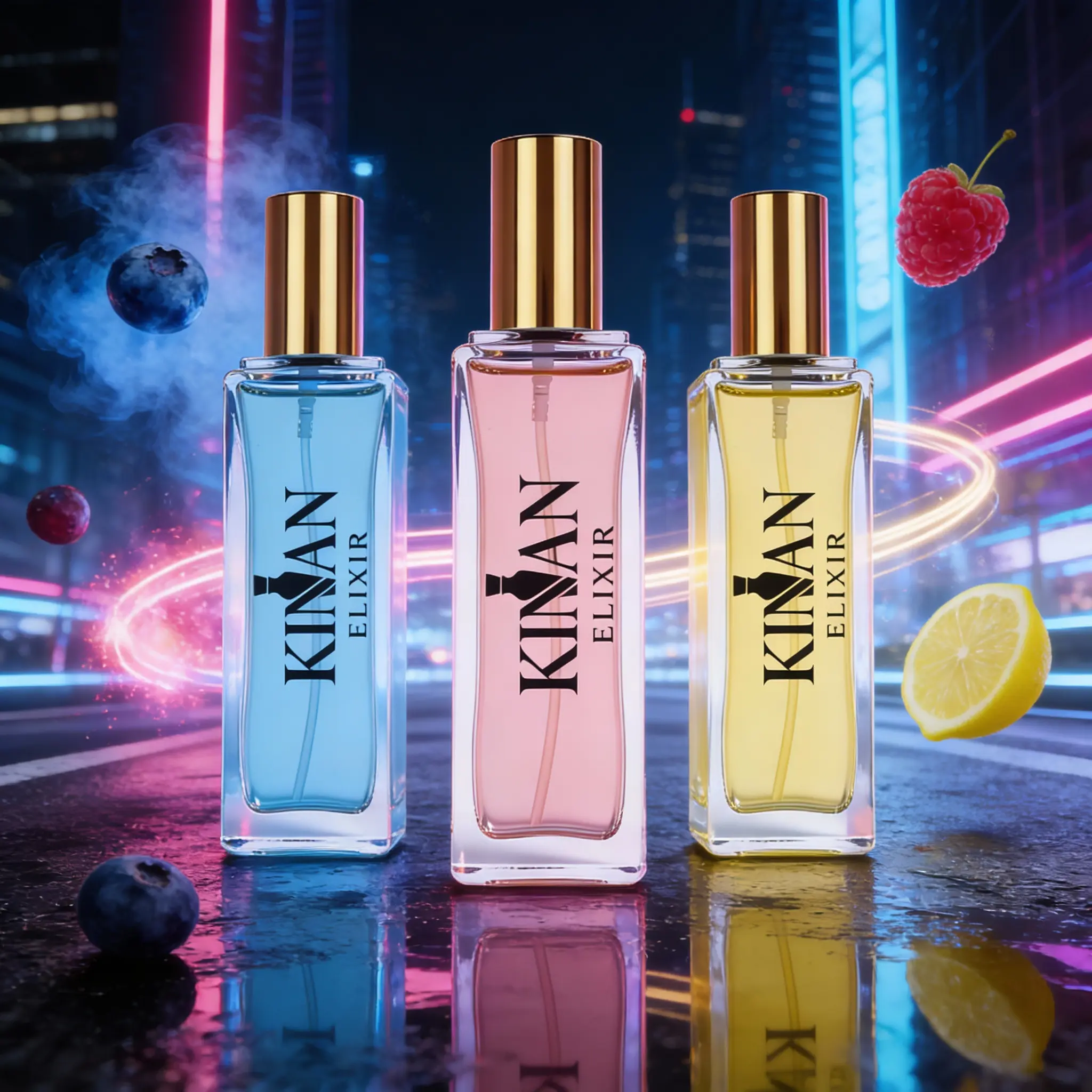 Detaljer och doftflaskor från Kinan Elixir